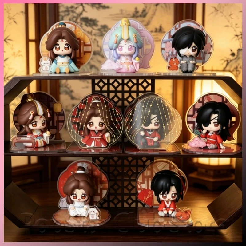 Nueva Caja Sorpresa Oficial de Tian Guan Ci Fu, Serie Anime Tong Chuang Gong Jing, Hua Cheng Xie Lian, Caja Misteriosa con Figuras Coleccionables