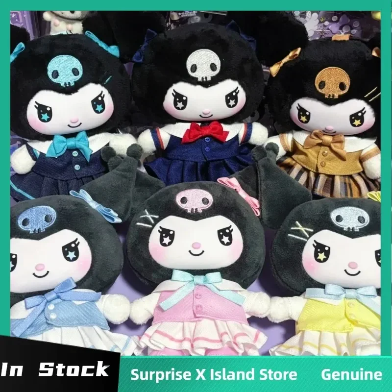 

Новая оригинальная слепая коробка Kuromi School Life Series Kawaii Kuromi, фигурка, плюшевая сумка, подвески, модные игрушки, загадочная коробка, милые подарки