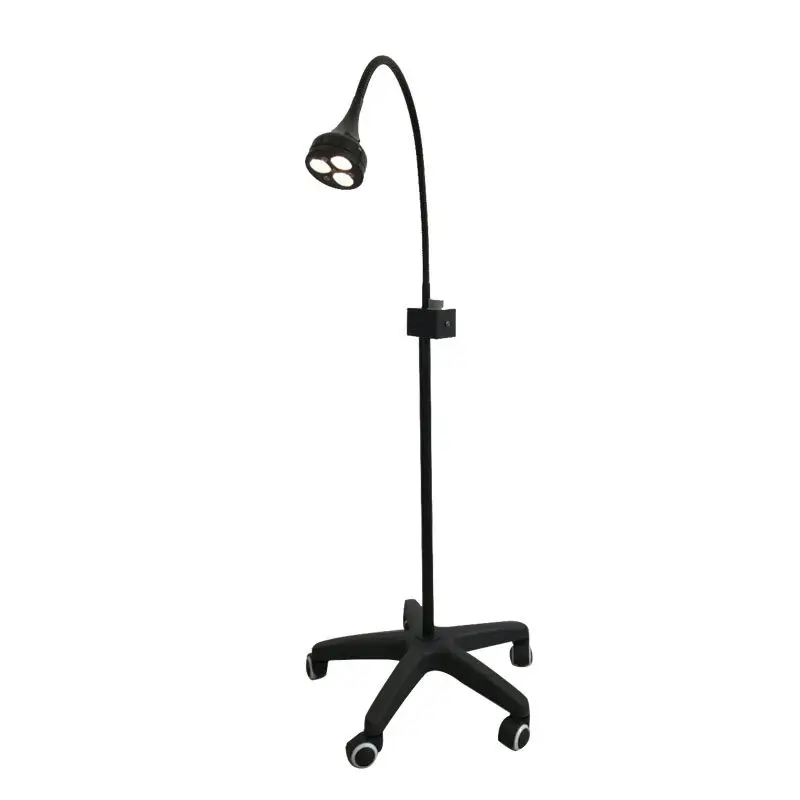 Vertical LED inspection lamp, lighting-assisted surgical shadowless