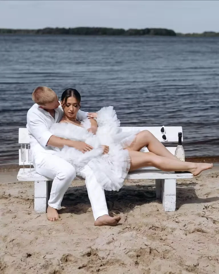 Abito da sposa in tulle a strati Camicie da notte da donna Camicie da notte da festa Pigiama da sposa gonfio Mini abito personalizzato Top Puntelli Abiti da sposa Boudoir