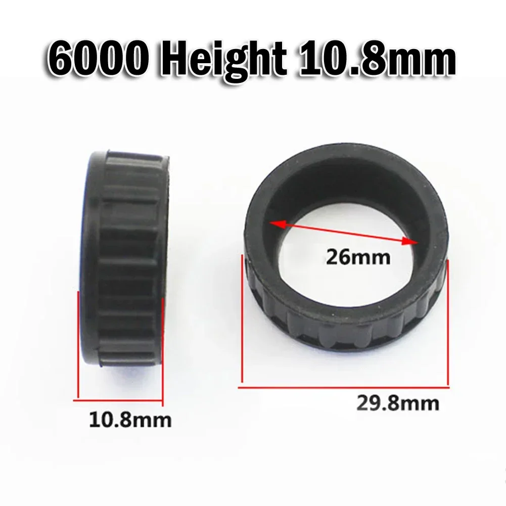 Household Outdoor Rubber Sleeve 2pcs Sleeve 6000 Parts Power Tool 607 Angle Grinder Bearing Rubber Black