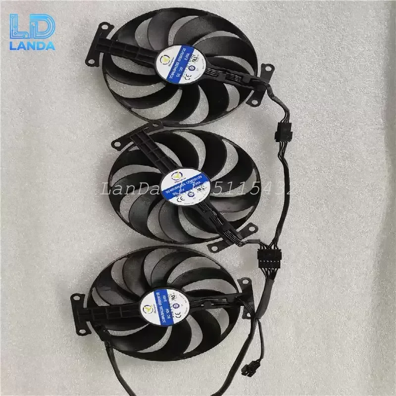 Fan CF9010U12D for ASUS RTX 3060 Ti and RTX 3070 MEGALODON Megalodon Graphics Card