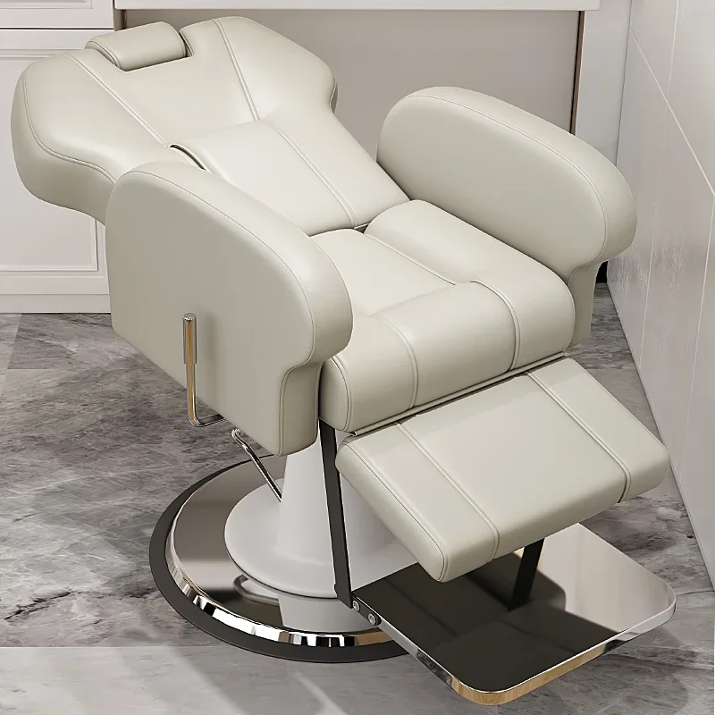 Beauty Salon Hair Salon Head Therapy Chair Facial Contouring Foldable Hair Cutting Chair Makeup Artist Tabouret Roulette Sillas