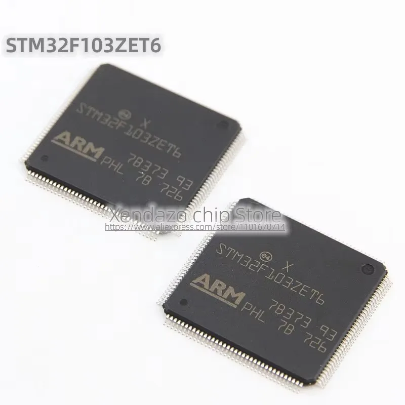 1pcs/lot STM32F103ZET6 LQFP-144 package Original genuine ARM Cortex-M3 32-bit microcontroller MCU Microcontroller chip