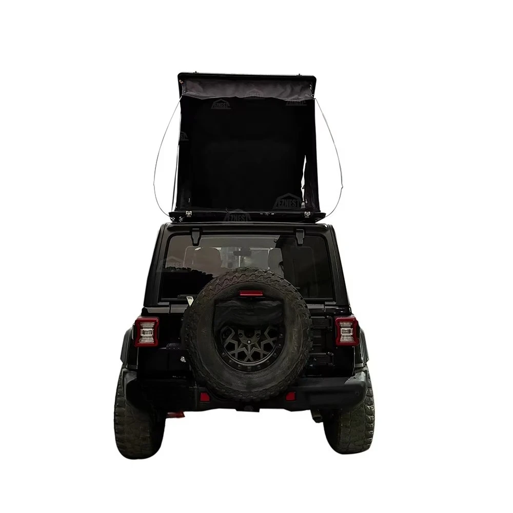 JL1358 Camping Car Roof Tent with Ladder Folding Car Roof Top Tent for Wrangler 2018++ 4 Doors