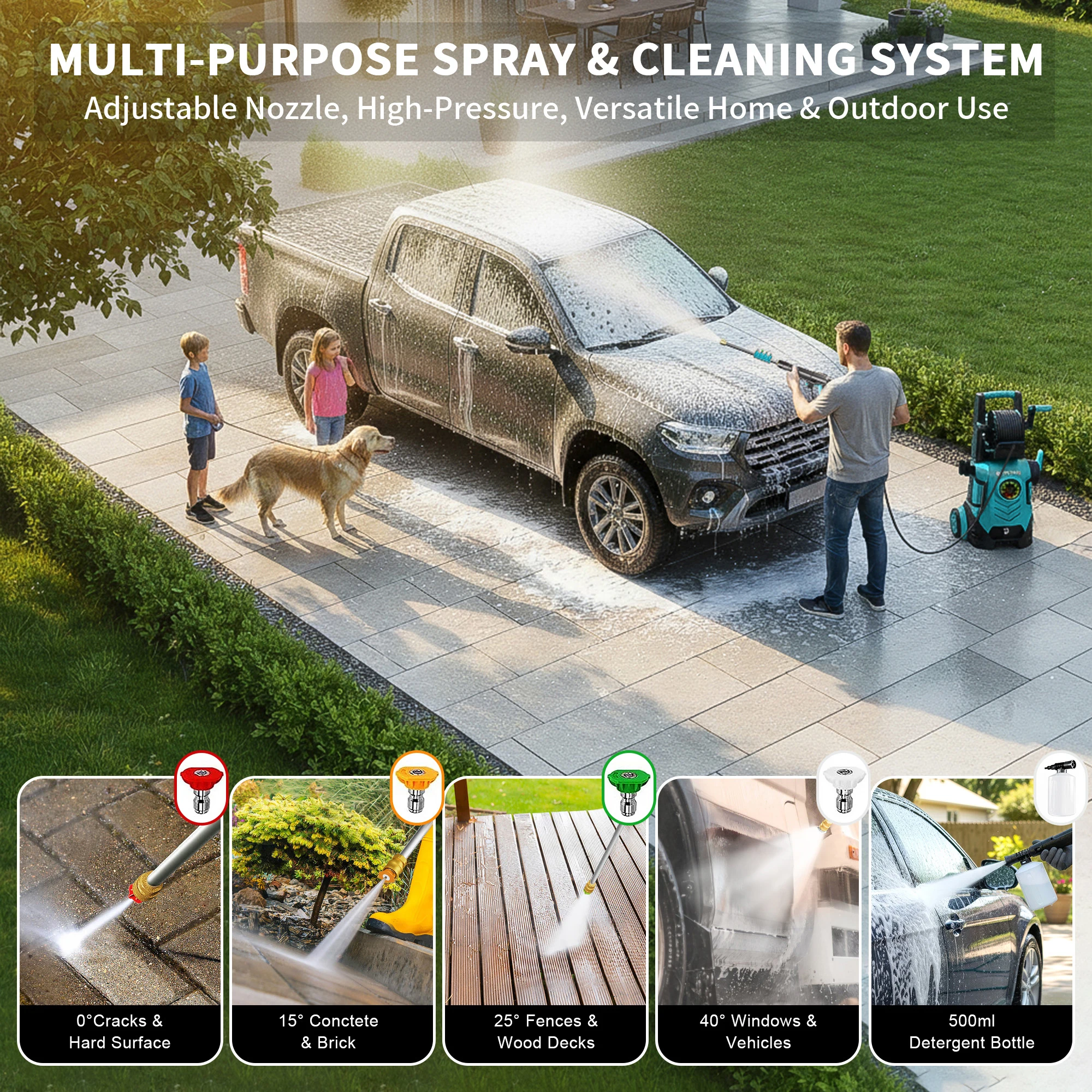2026년형 신형 고압세척기 5000PSI, 조절 가능 - Pressure Washer Electric 리뷰 및 가격