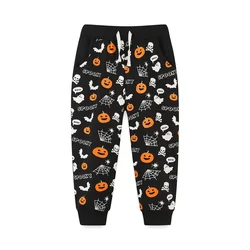 Jumping Meters 2-7T Hallowween Boys Sweatpants Girls Pants Full Length Children's Clothes Drawstring Kids Trousers