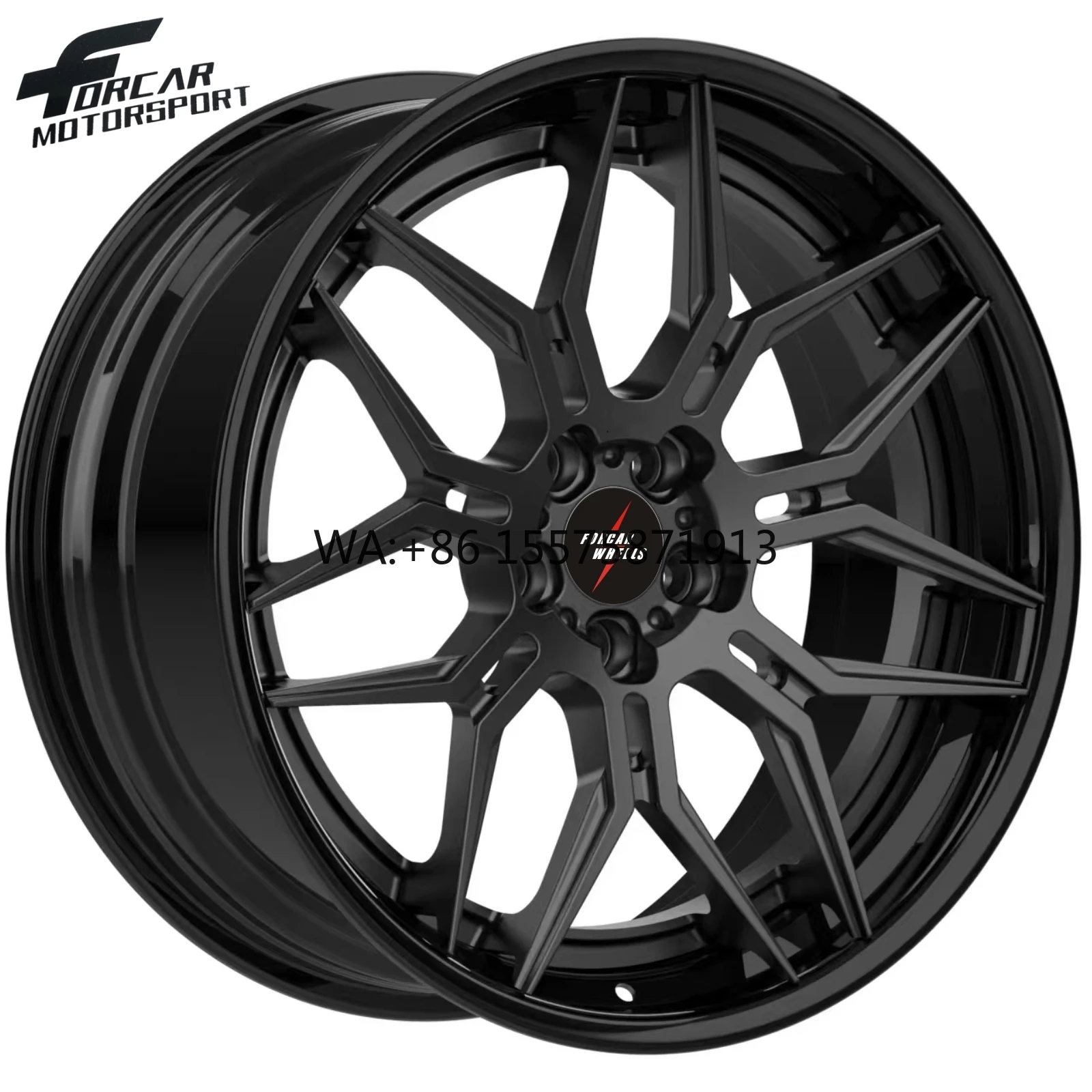 

Кованые алюминиевые диски 18, 19, 20, 21, 22, 23, 24 дюйма, 2-составные, вогнутые, для легковых автомобилей