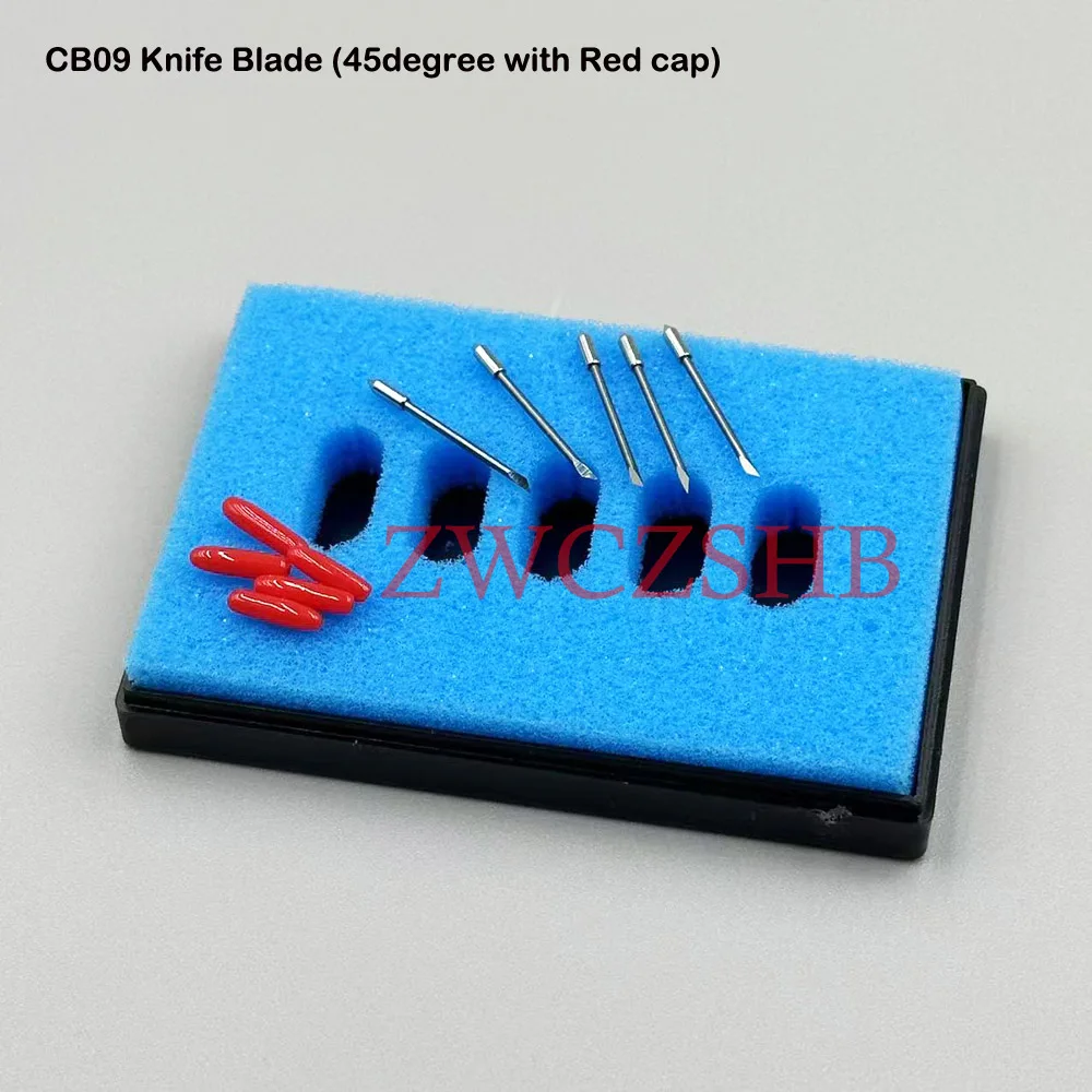 5PCS Für Graphtec CE5000 CE3000 CE6000 Schneiden Plotter CB09 CB15 Messer Klinge CB09UA-5 CB15UA-5 Hartmetall Klinge Messer – Detail 15