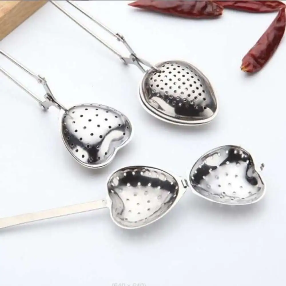 

Stainless Steel Tea Tools Strainer Teas Spoon Seasoning Infuser Star Shell Oval Round Heart Shape Strainers Colador De