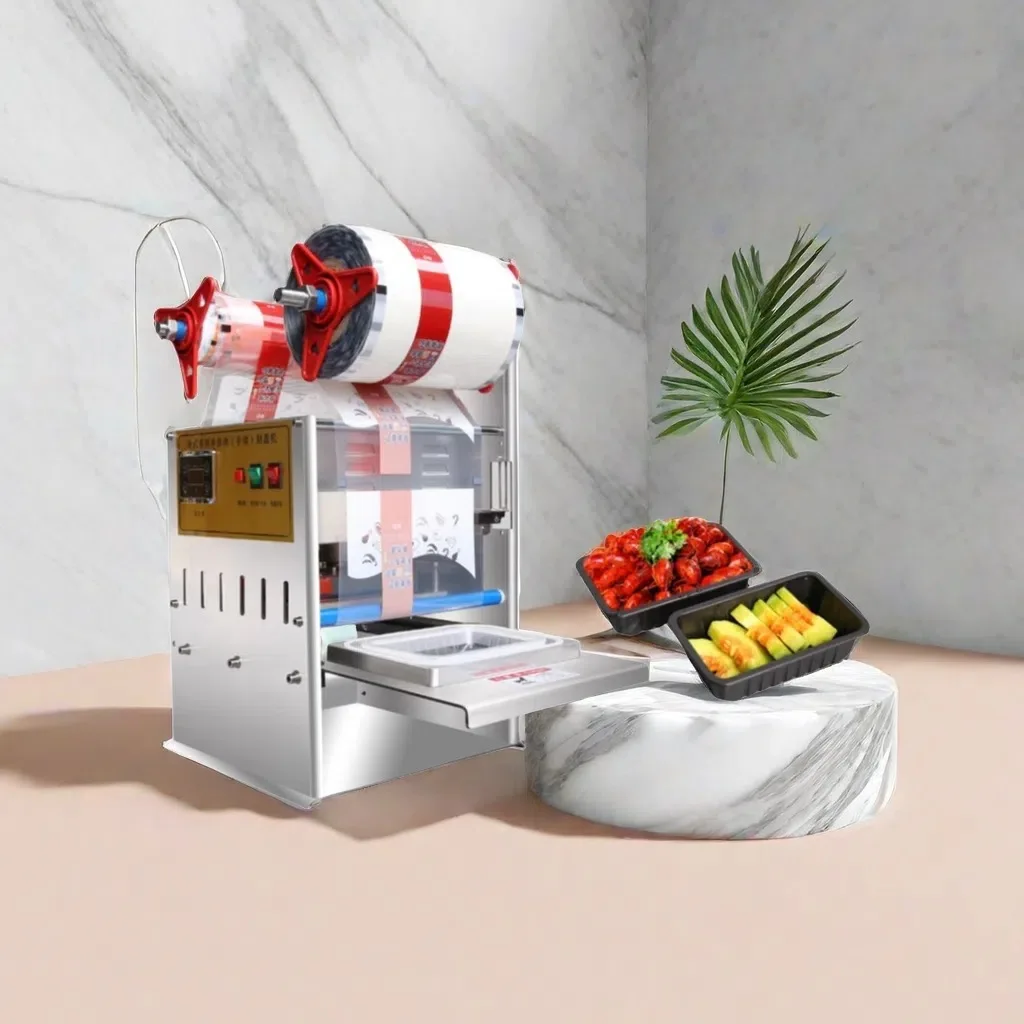 %e FORLock Fresh Lunch Box Sealing Machine Plastic Lunch Box Sealing Machine Trays Packing Sealer for Food Takeout Packaging&