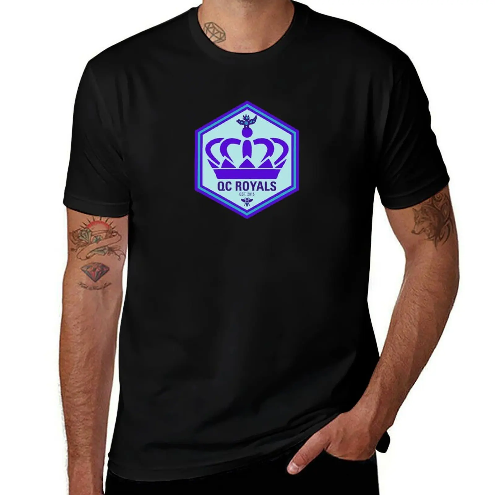 

QC Royals 2021 Logo T-Shirt t shirt personalised funny t shirts dark humor T-Shirt