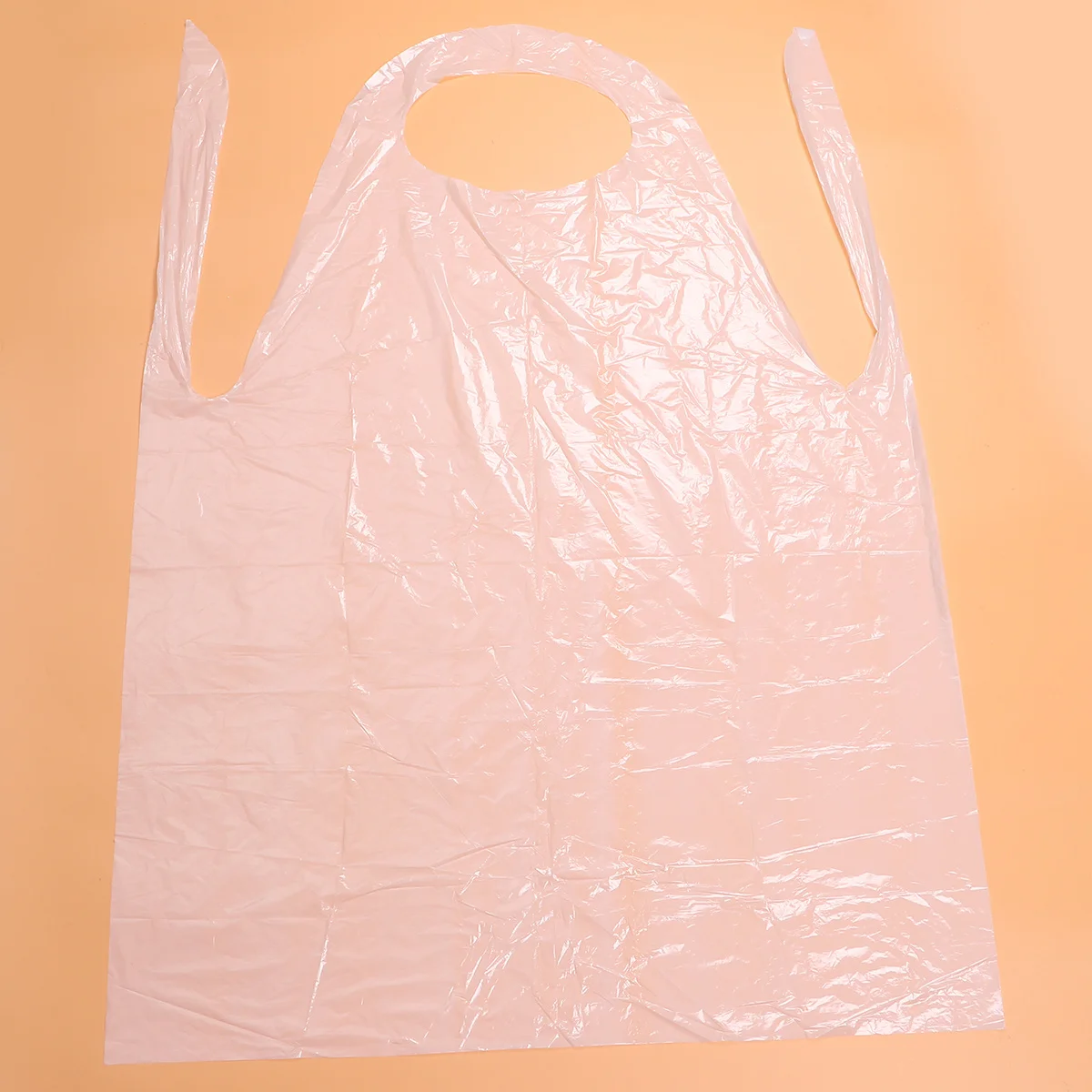 

100Pcs Disposable Thickened Waterproof Plastic Sleeveless Aprons Oil Proof Apron for Cooking Hotpot Picnic Disposable Aprons