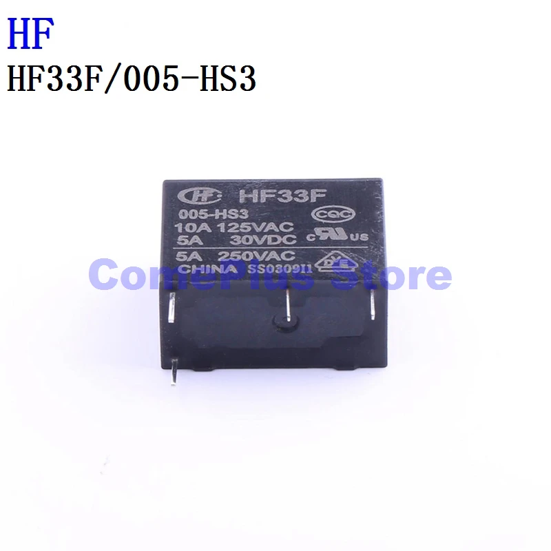 rele hf33f 005 hs3 do poder do hf 012 024 5v 12v 24v pcs 01