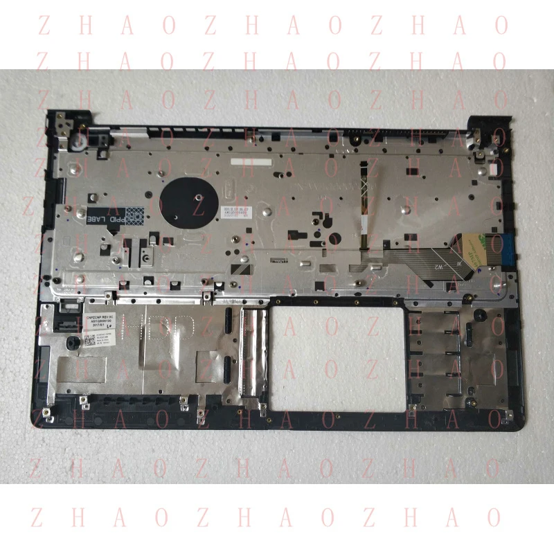 L+ For Dell Vostro15 5568 0FCN57 FCN57 C Case + Keyboard Fingerprint Hole Housing