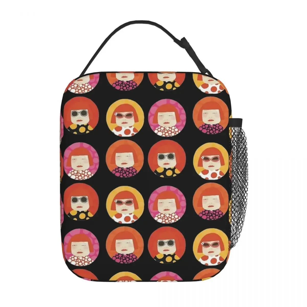 

Yayoi Kusama Insulated Lunch Bag Thermal Lunch Container Lunch Box Bento Pouch Work Picnic