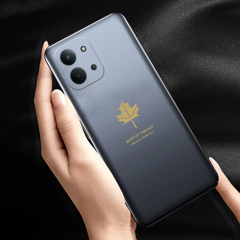 ل Xiaomi Poco C85 غطاء فاخر مابل ليف سيليكون بولي TPU لينة حافظة ل Xiaomi Poco C85 غطاء فوندا كابا