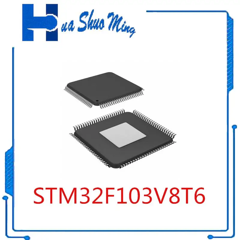 1-5Pcs/Lot   STM32F103V8T6 STM32F103V8 STM32F103V STM32F103 STM32F STM32   LQFP100