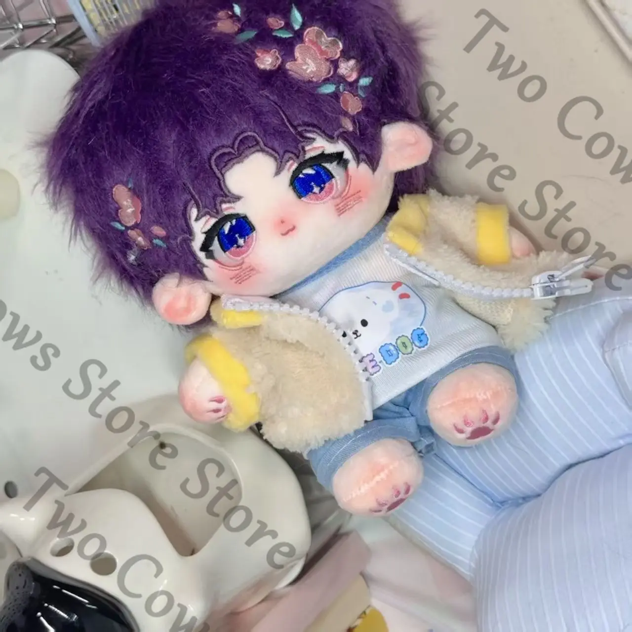 

【Qi Hua Zi Yu】Атрибут Рафейэль, 20 см, обнаженное платье, хлопковая кукла, игра «Любовь и глубокое пространство», сопутствующие товары, изысканный подарок