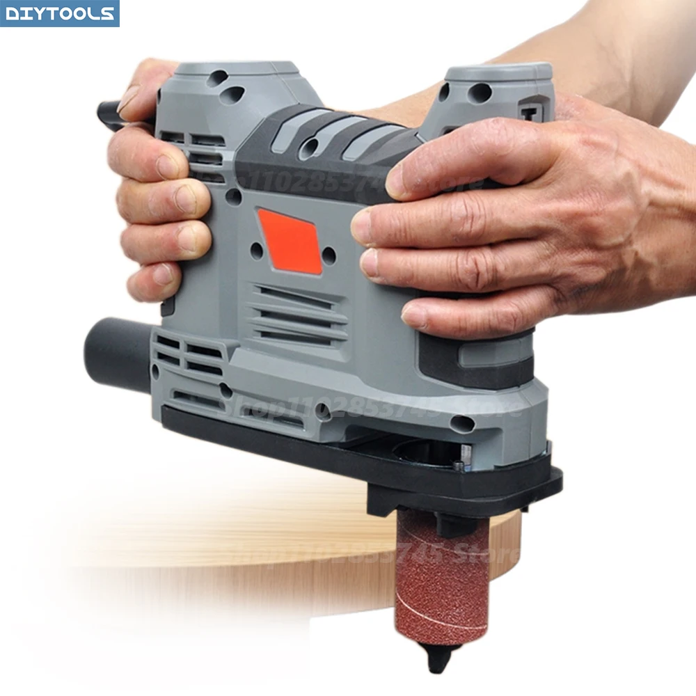 Sander Grinder Work Tools Abrasive Polishing Pad Kit Rotary Electric Belt Sandpaper Drill Bit Sharpener Wood Tooling Sanding DIY