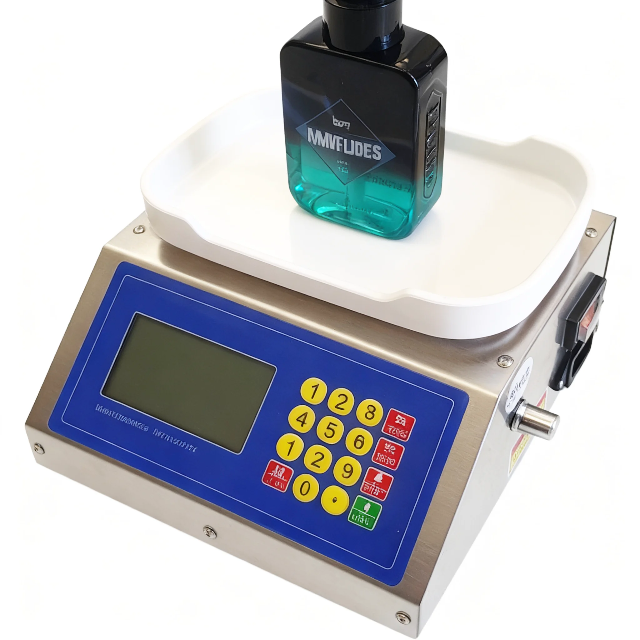 Paste Filling Machine Oil Filler With Peristaltic Pump Weighting Scale Essential Oil Lubricating Oil Gel Chemical Liquid