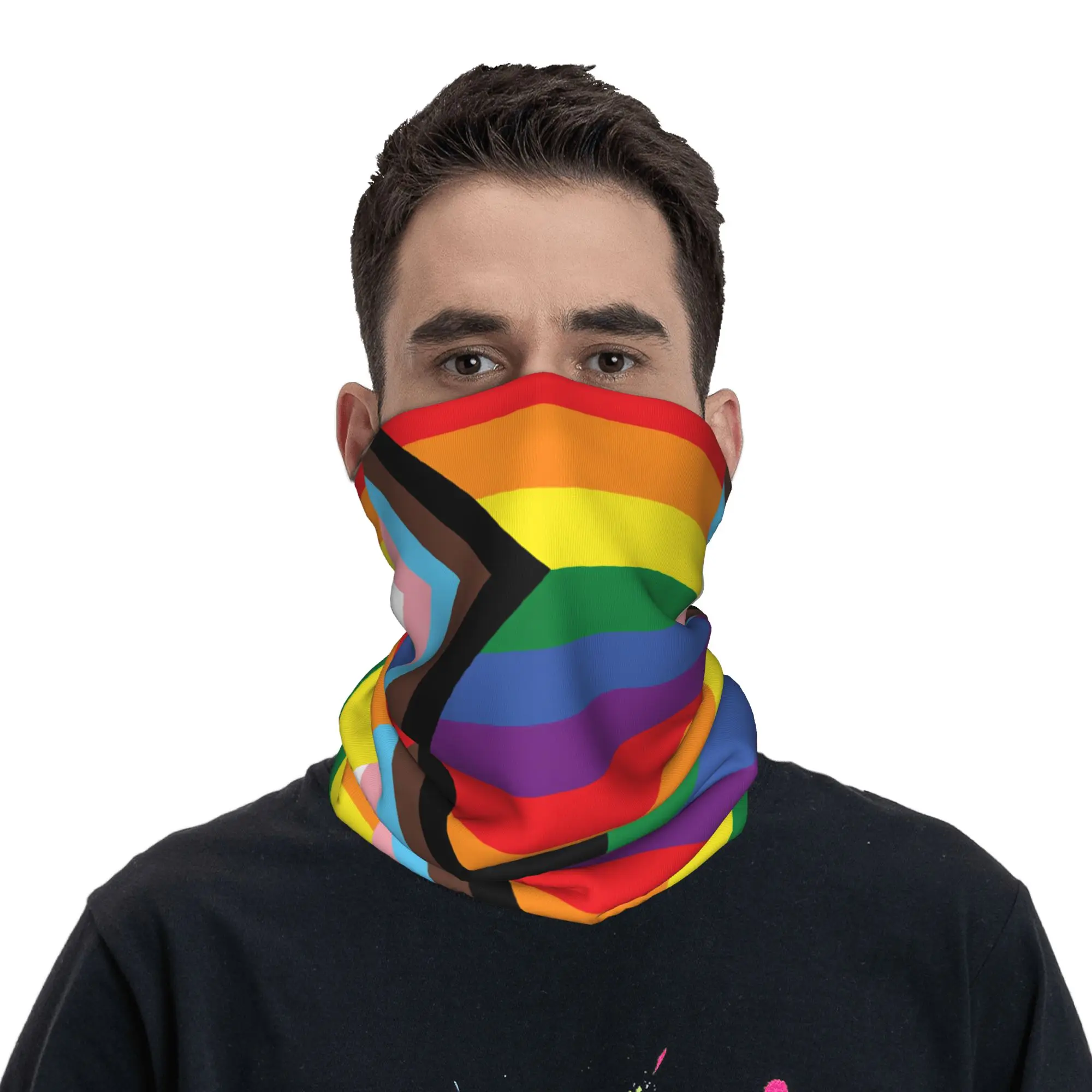 Agender Lgbt Balaclava Yaoi Boy Love Riding Fishing Tactical Mask Women Funny Sun Protection Bicycle Mask Neck Cover Neck Gaiter