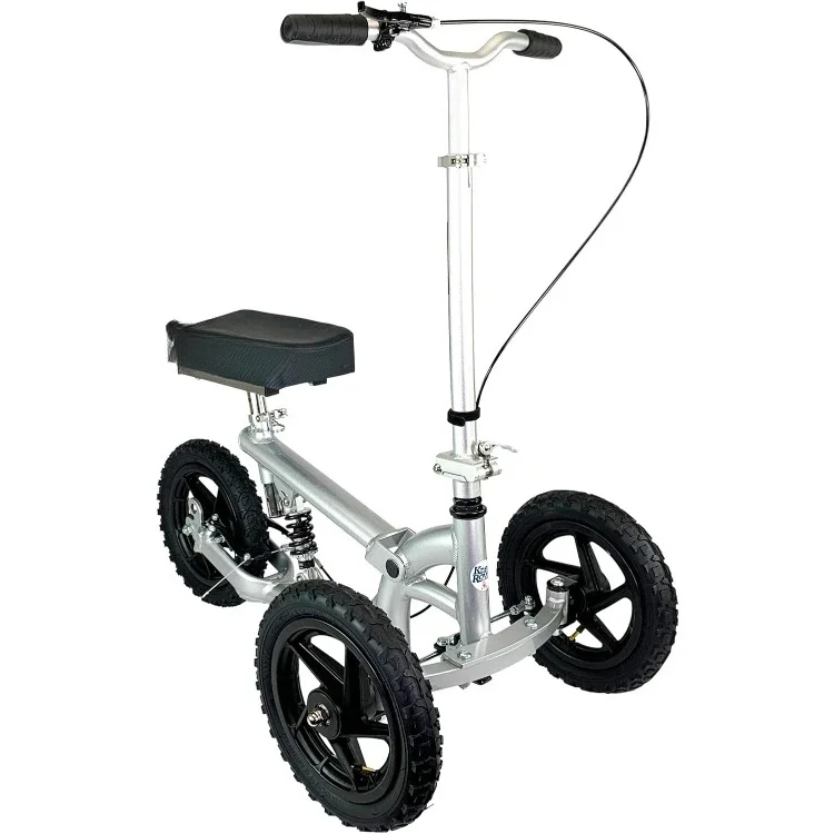 PRO All-Terrain-Kniestroller mit Stoßdämpfer für Erwachsene für Fußchirurgie. Robuster Kniewanderer für gebrochenen Knöchelfuß