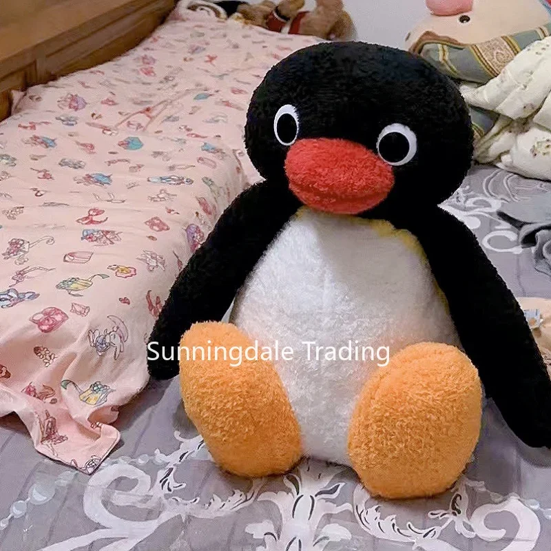 Pingu Plüschtier Anime Pingued Brother und Schwester Pinga Peluche Puppe 38cm Cosplay als Geschenk