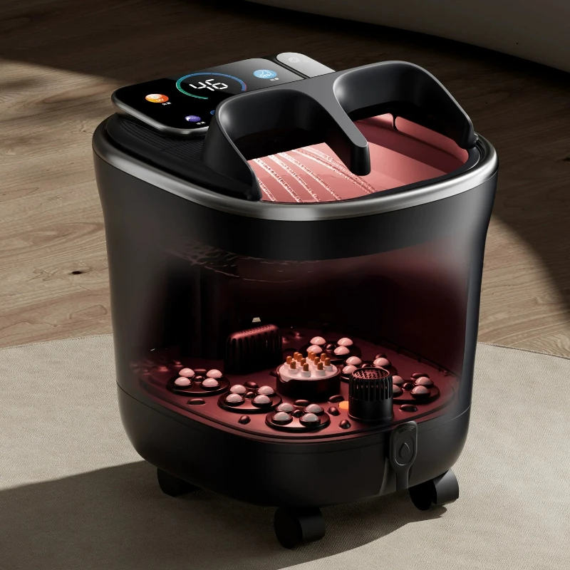 Hydromassage Foot Spa Pedicure Steamer Heating Over The Calf Footbath Machine, Fumigation Foot Bath Machine, Electric, Automatic