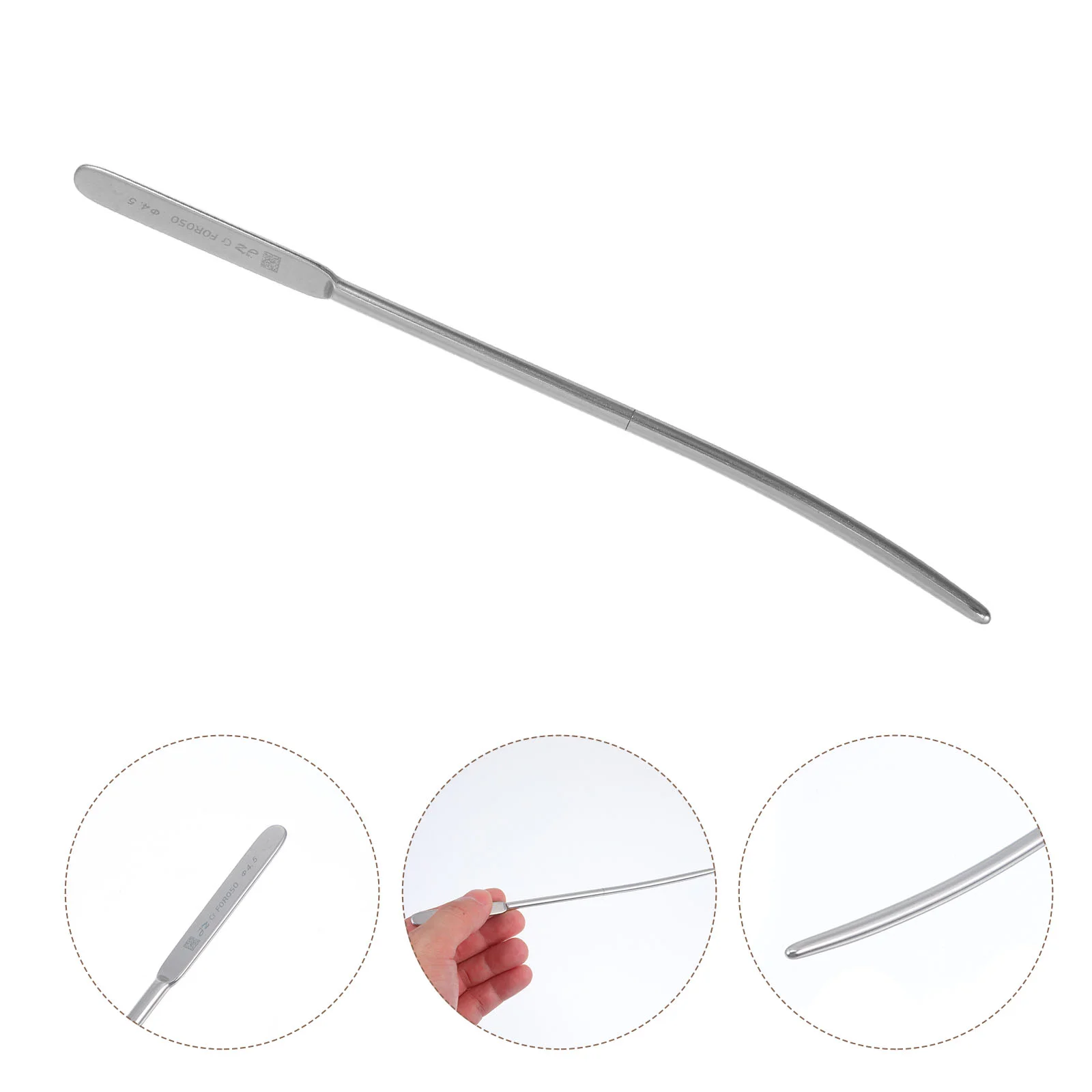 Uterine Dilator Metal Uterus Expander Round Head Stainless Steel Cervical Expanding Stick 316 Rod