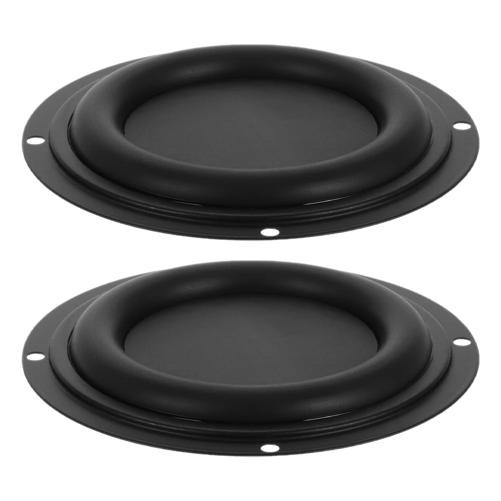 

2PCS Bass Radiator Horn Speakers Round Diaphragm Rubber Vibration Membrane Speaker Replacement Car Loudspeaker