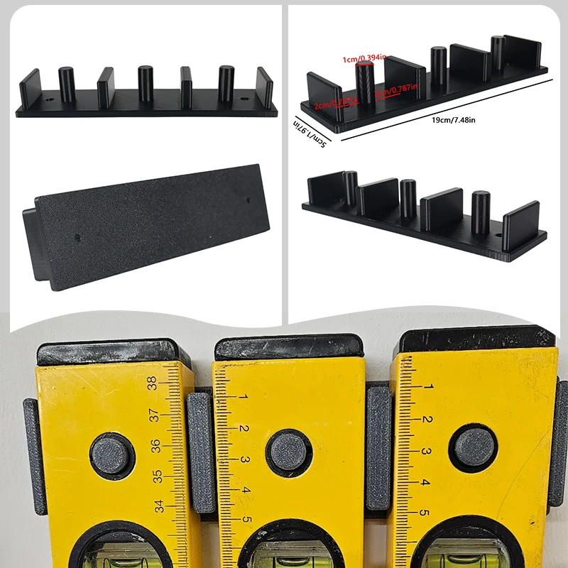 

Universal Level Holder Bracket Drill Mount For Workzone & Similar Size Levels Measuring Tool Accessories