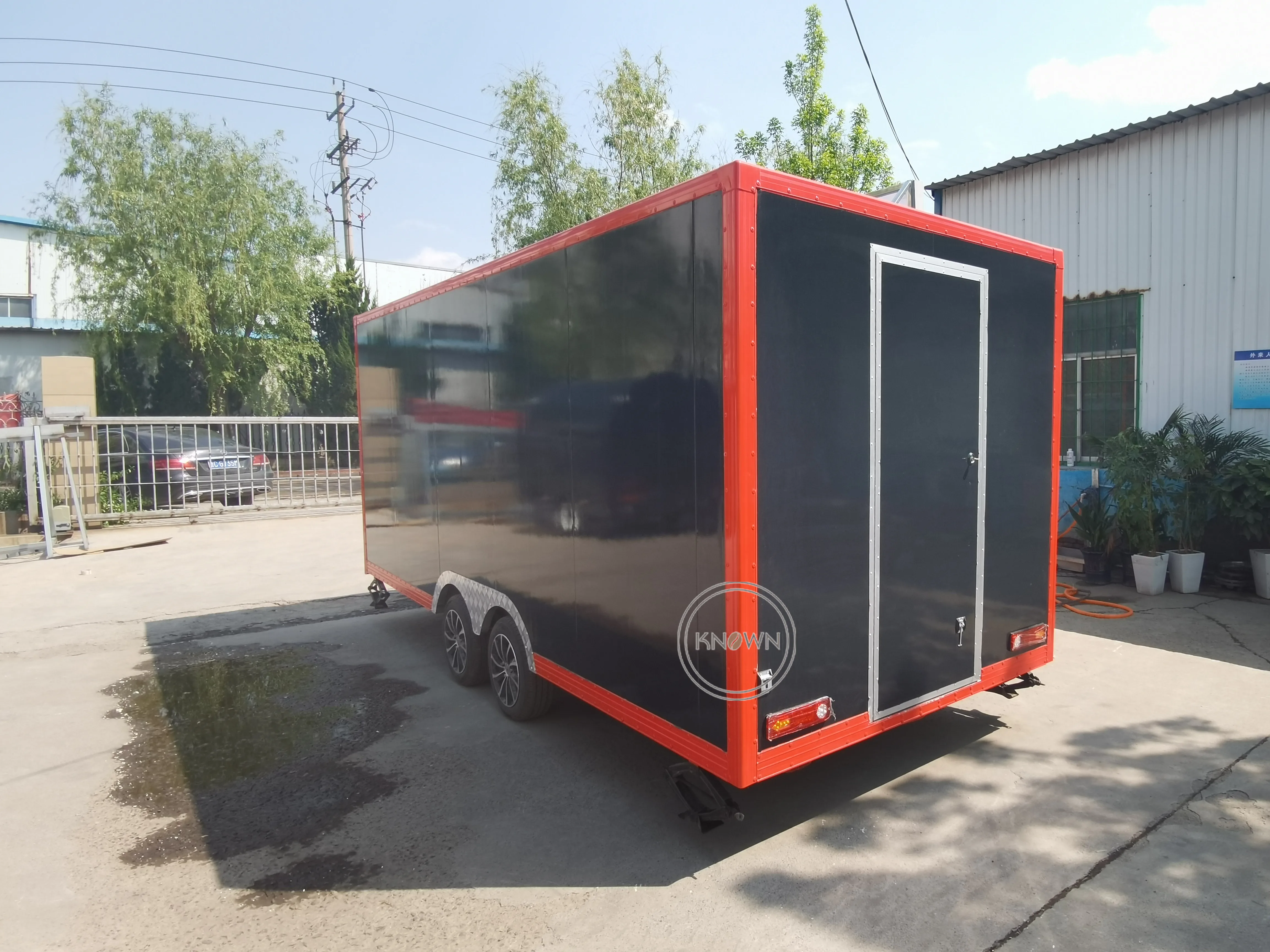 Factory Price CE DOT Hot Dog Snack Food Truck Kiosk Mobile Street Kitchen Cart Concession Catering Food Trailer