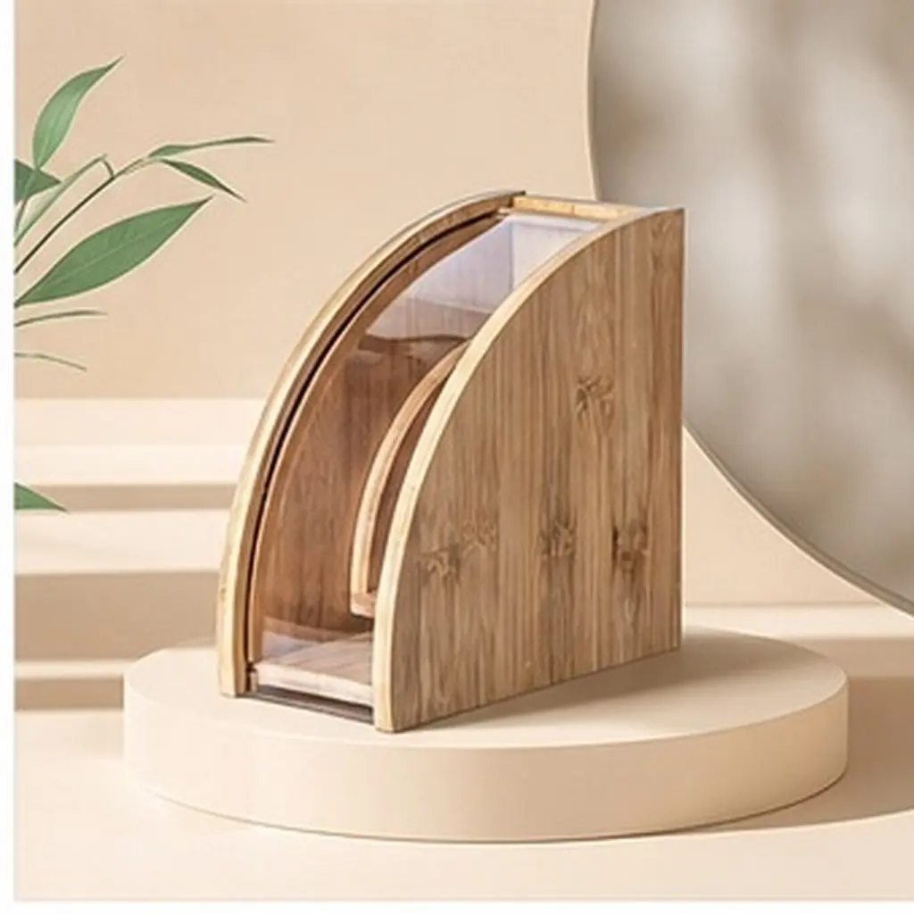 Coffee Filter Storage Rack Premium Material Wear Resistant Large Capacity Compact Lightweight Filter Paper Holder Desktop