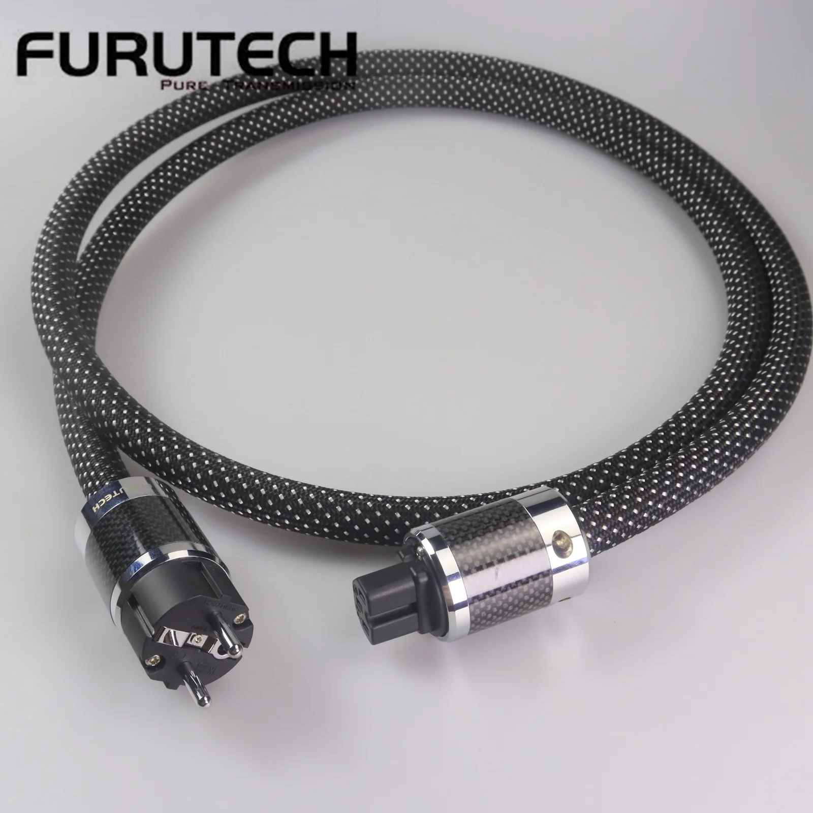 FURUTECH Authentic flagship DPS 4.1 audiophile 7N OCC 11AWG Double shielding audio power cord HiFi EU/US/UK speaker power cable