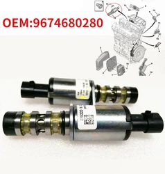 1pcs For Peugeot 207/208/307/308/408/301/2008 for Citroen C3/C4/C5 EC5 new original cylinder head solenoid valve OEM 9674680280