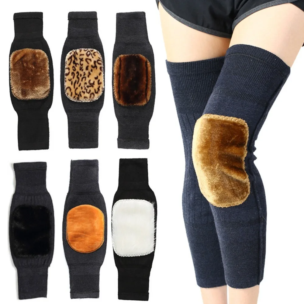 Thermal Wraps Coldproof Winter Knee Brace Warm Soft Leg Warmer Support Leg Protector Cycling Ski Running