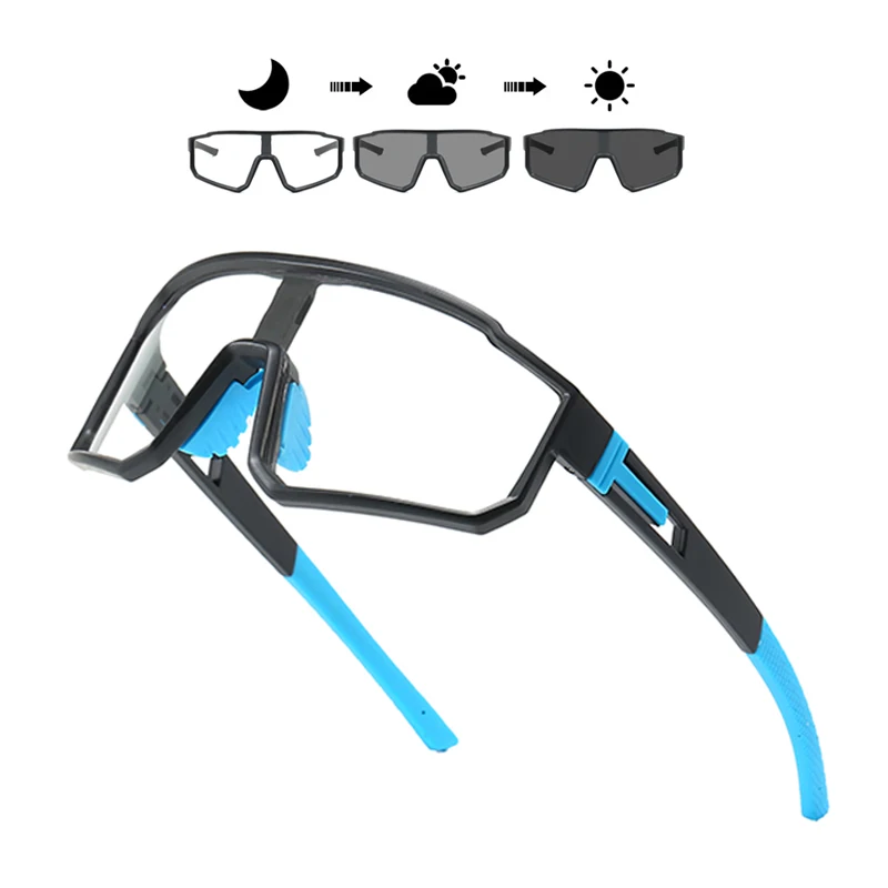 

ROCDRIN мужские и женские фотохромные велосипедные солнцезащитные очки уличные UV400 MTB велосипедные очки спортивные дорожные очки для горного велосипеда