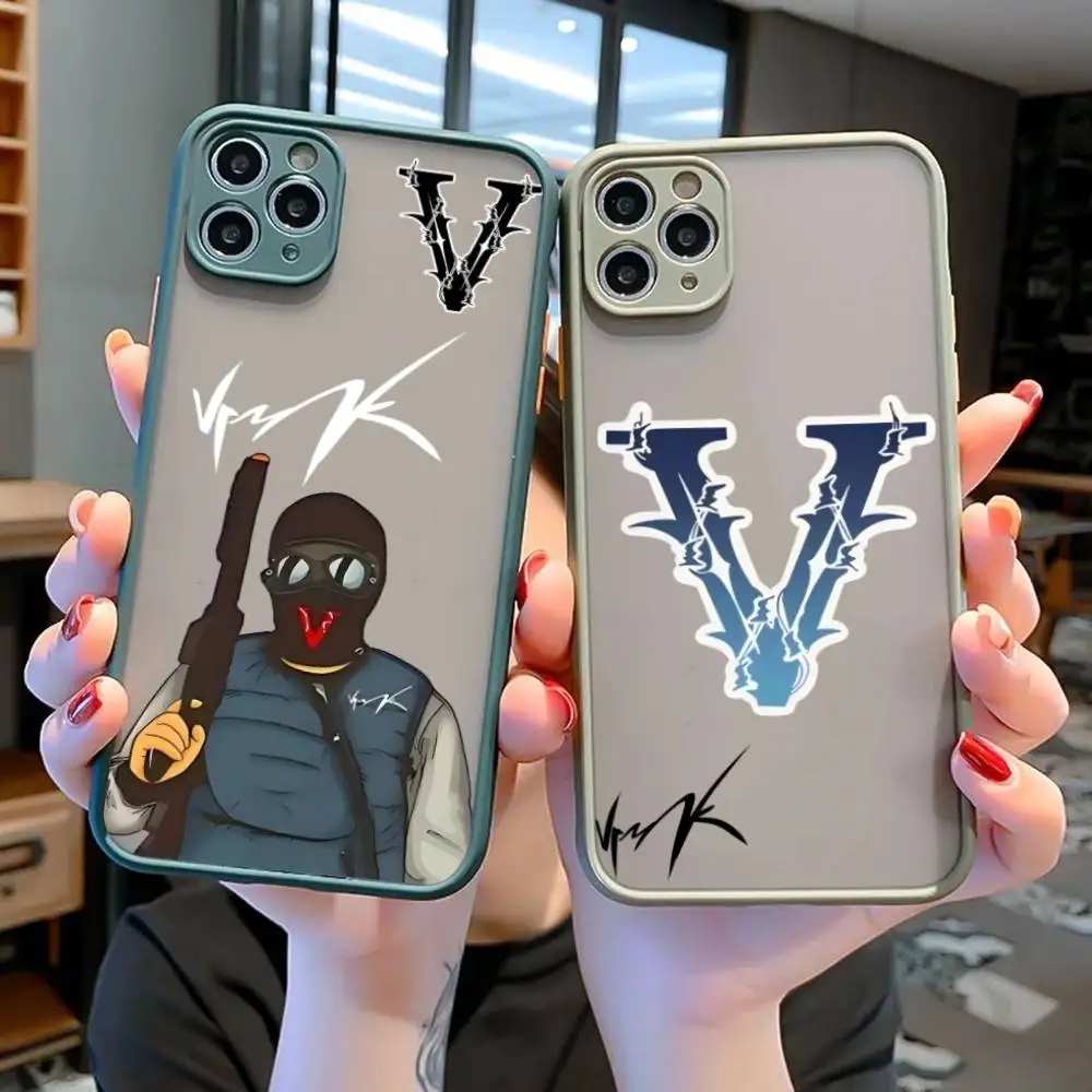 

Hot Fashion VRUNK Phone Case for iPhone 16 15 14 11 12 13 Pro Max X XS Translucent Matte Cover