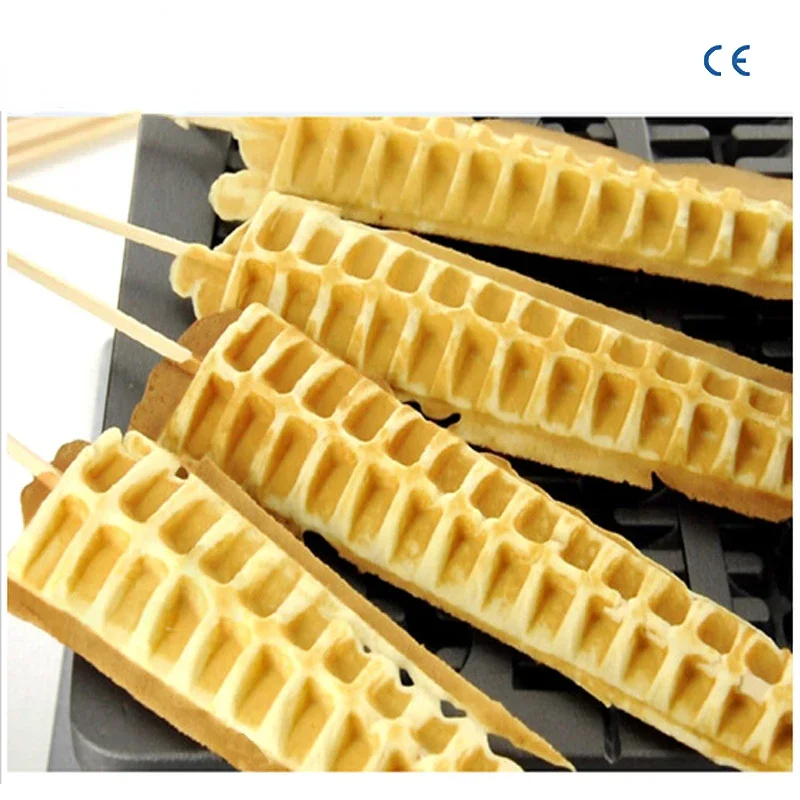 Commercial 4 pcs lolly waffle baker electric lolly waffle maker grill CE approved stick waffle maker machine