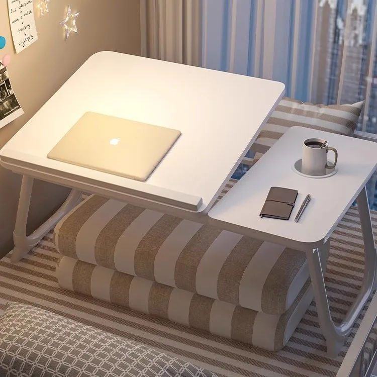 AOLIVIYA Sofa Floor Coffee Tea Table Portable Bed Folding Table Lazy Desk Dorm Study Pen Laptop