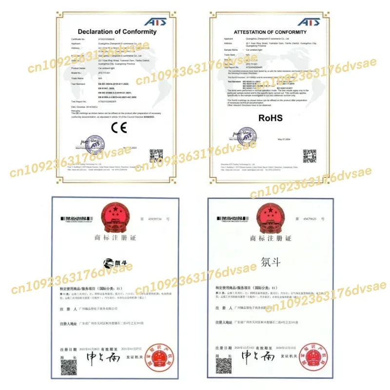 Nuevas luces decorativas para coche, luces de ambiente Interior, luces de ambiente de techo de cielo estrellado, techo solar panorámico, techo de película de cielo estrellado