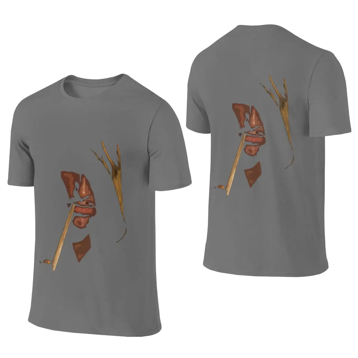 Painting Aragorn The Strider Funny Gifts Oversize Reversible T-shirtLazy Style Fine Workmanship Short Sleeve