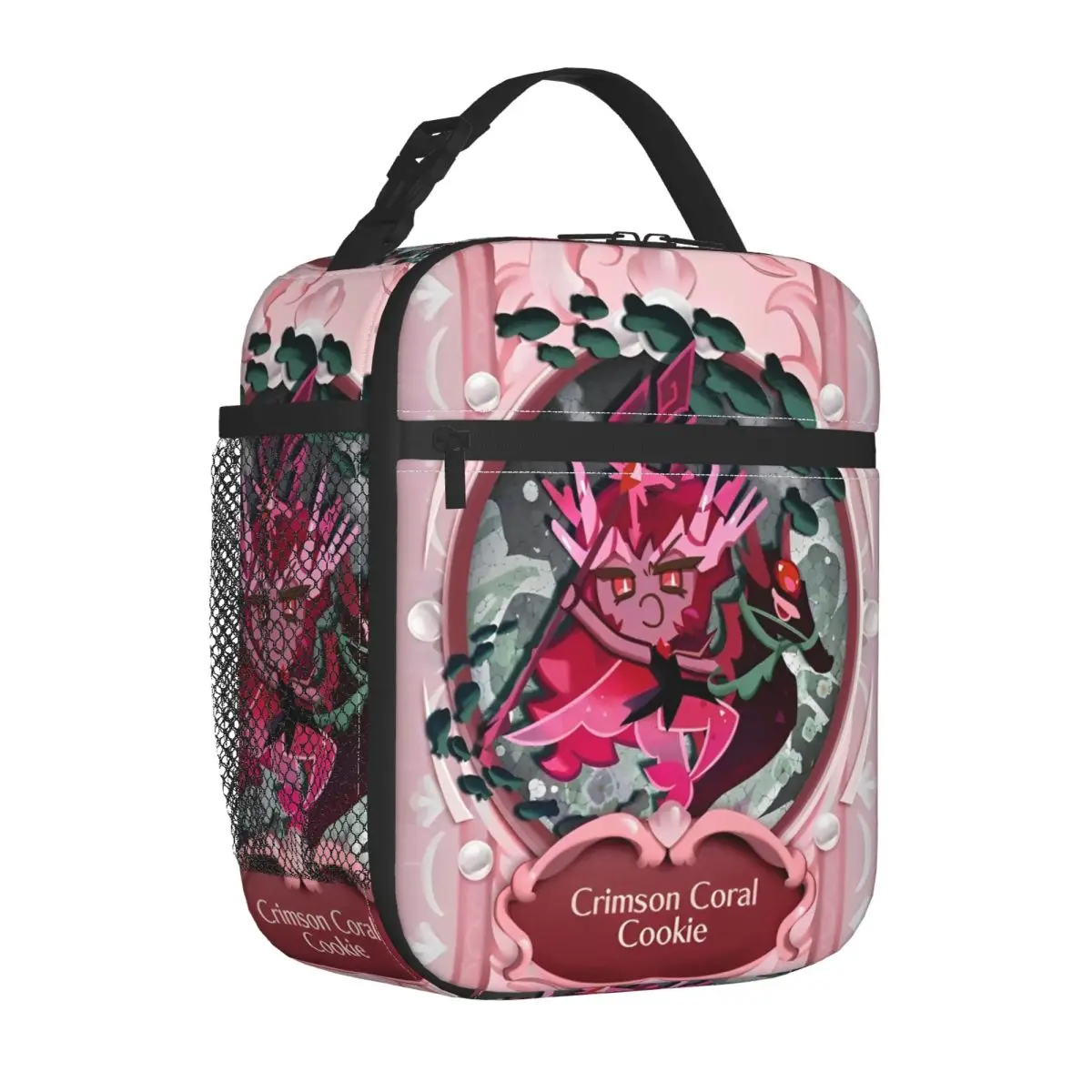 Cookie Run Kingdom Insulated Lunch Bag Cooler Bag Reusable Lunch Container Large Tote Lunch Box Food Bag College Travel