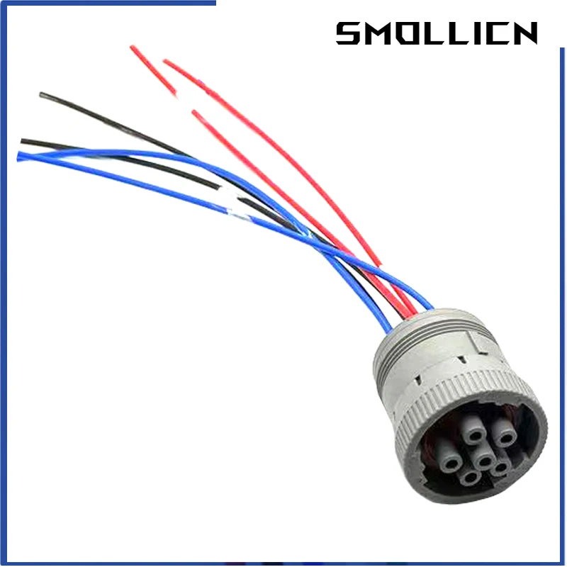 1/5 Sets Gray 6 Pin HD16-6-96S HD10-6-96P 1.5mm Series Connector Waterproof Flame Retardant Plug For DEUTSCH