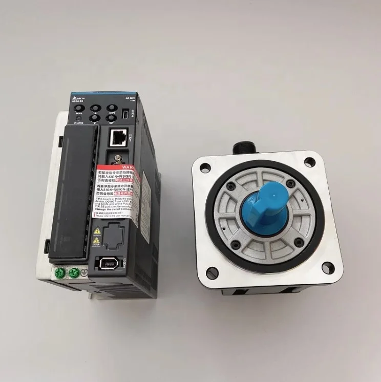 B3 Series ECM-B3M-C20807SS1 Delta Servo Motor 750W With Brake And ASD-B3-0721-L  Driver