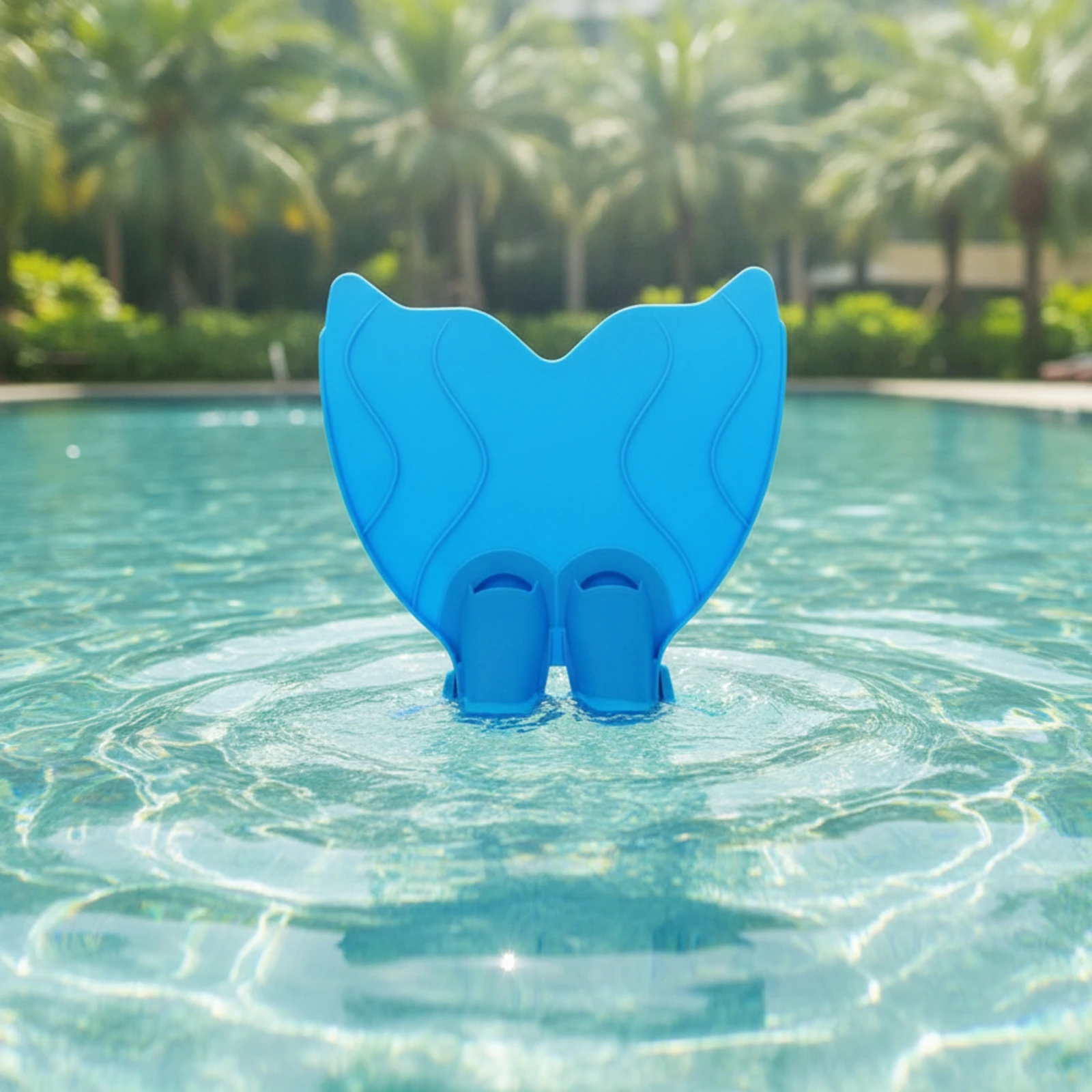 Mermaid Tail Monofin Easy to Put on and Removal Monofin Swim Flipper Comfortable Flippers Long-Lasting for Swimmers