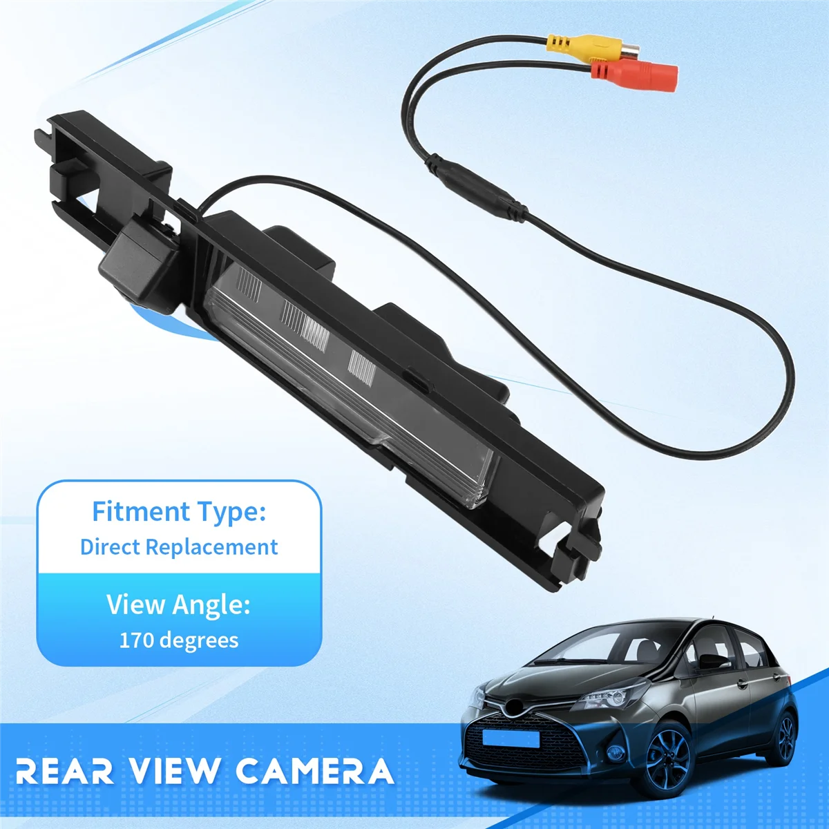 

A79K_Car Rear View Camera, for Toyota Yaris 2006-2012 HD Reversing Camera