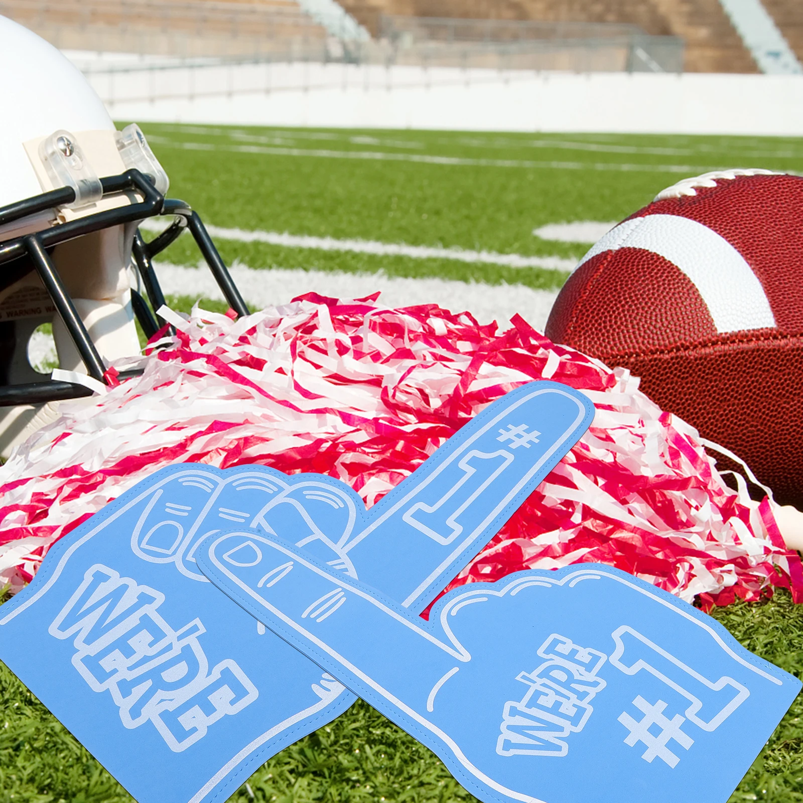 

3Pcs Foam Finger Giant Reusable Soft Comfortable Noise Maker for Sports Events Concerts Parties Cheerleading Games Fan Festivals