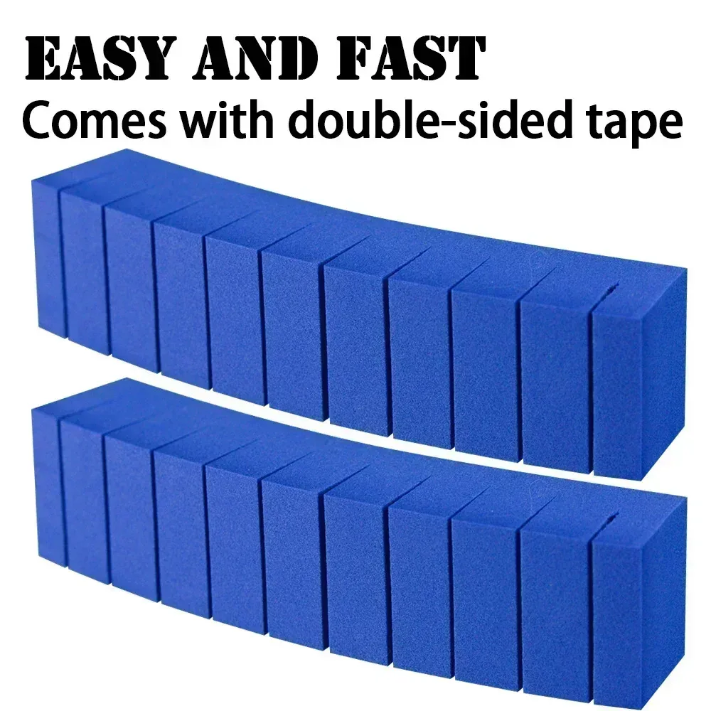 10Pcs Car Door Bumper Strips Edge Guards EVA Foam Anti-Collision Strip Car Door Guard Protector Anti-Scratch Sticker Car Styling